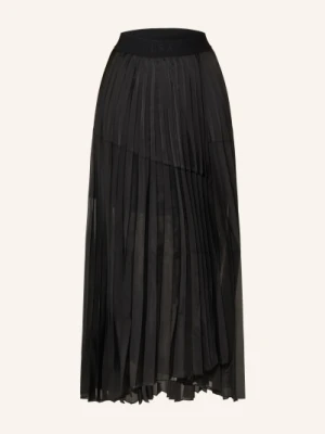 Allsaints Spódnica Plisowana Micaela schwarz