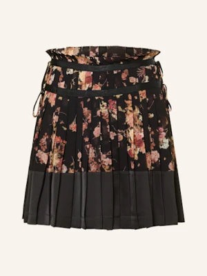 Allsaints Spódnica Plisowana schwarz