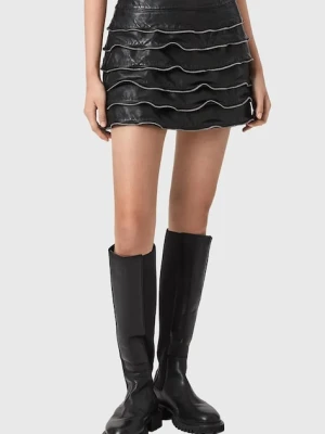AllSaints spódnica skórzana EMARA