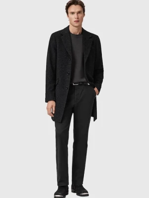 AllSaints spodnie bawełniane BECKLEY męskie kolor czarny w fasonie chinos M022TD