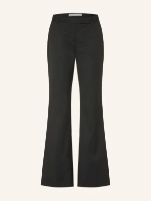 Allsaints Spodnie Bootcut Solace schwarz CZARNY