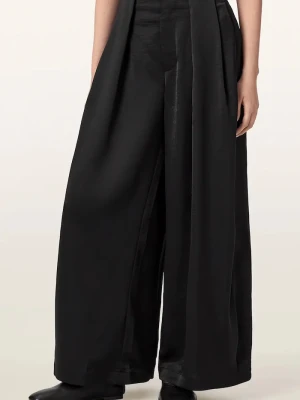 AllSaints spodnie damskie LOLA czarny