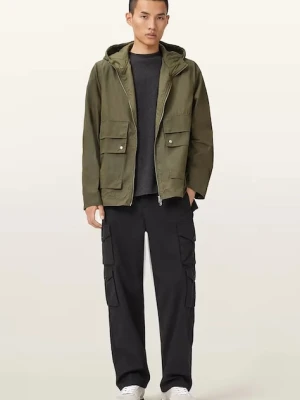 AllSaints spodnie DECOY męskie kolor czarny proste M029TC