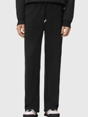 AllSaints spodnie dresowe bawełniane męskie kolor czarny gładkie M032TD