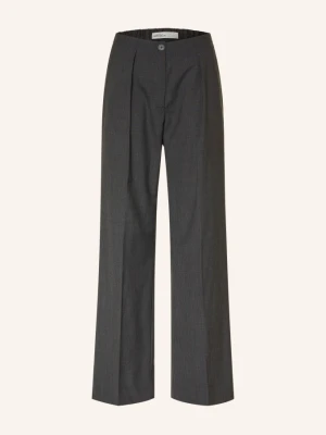 Allsaints Spodnie Typu Marlena grau CZIEMNOSZARY