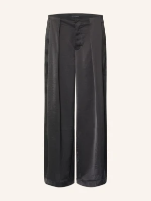 Allsaints Spodnie Typu Marlena Lola Z Satyny schwarz CZARNY