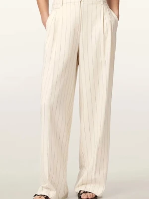 AllSaints spodnie wide leg damskie z wiskozy OLGA