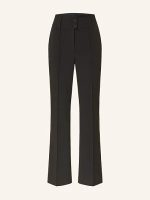 Allsaints Spodnie Z Rozszerzanymi Nogawkami Astra schwarz