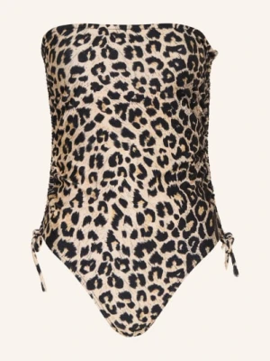 Allsaints Strój Kąpielowy Typu Bandeau Court braun