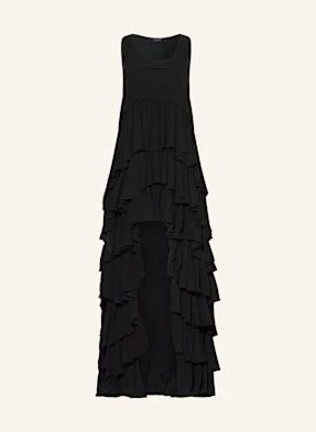 Allsaints Sukienka Cavarly Z Wolantami schwarz