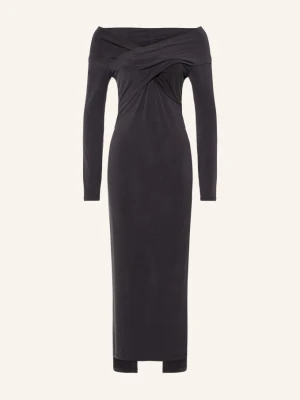 Allsaints Sukienka Dżersejowa Delta schwarz CZIEMNOSZARY