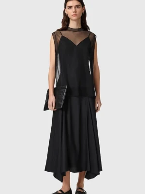 AllSaints sukienka jeansowa AVA