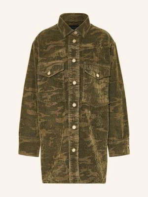 Allsaints Sukienka Koszulowa Faye Ze Sztruksu gruen