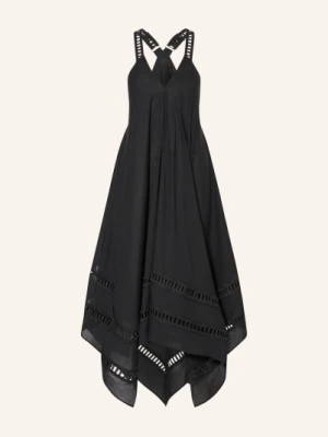 Allsaints Sukienka Lil Dress Z Koronką schwarz