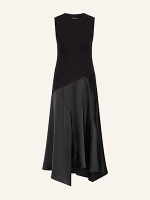 Allsaints Sukienka Pia Z Mieszanki Materiałów schwarz