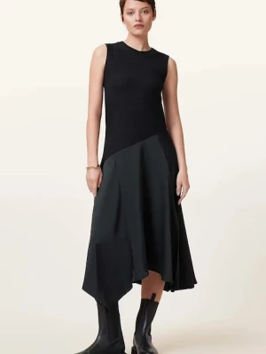 AllSaints sukienka rozkloszowana