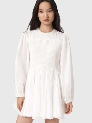 AllSaints sukienka rozkloszowana bawełniana CHIA