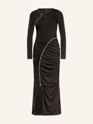 Allsaints Sukienka Z Dżerseju Elsie schwarz