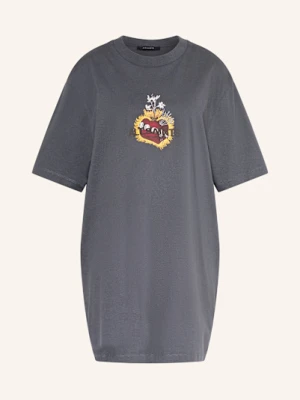 Allsaints Sukienka Z Dżerseju Heartfelt schwarz