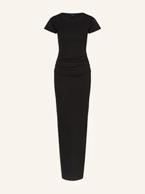 Allsaints Sukienka Z Dżerseju Katarina schwarz