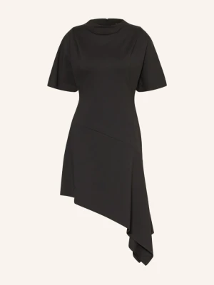 Allsaints Sukienka Z Dżerseju Rosa schwarz CZARNY