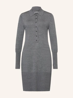 Allsaints Sukienka Z Dzianiny Coyte grau CZIEMNOSZARY