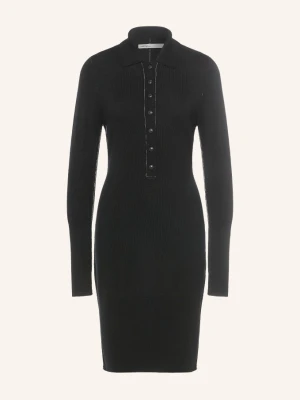 Allsaints Sukienka Z Dzianiny Coyte schwarz CZARNY