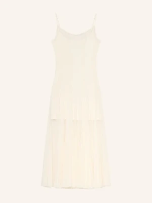 Allsaints Sukienka Z Siateczki Harmonia weiss