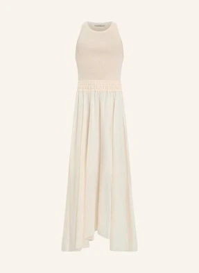 Allsaints Sukienka Zenia Z Mieszanki Materiałów beige