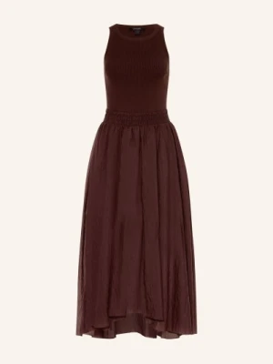 Allsaints Sukienka Zenia Z Mieszanki Materiałów braun