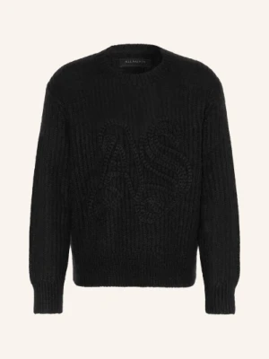 Allsaints Sweter Chainy Z Moheru schwarz