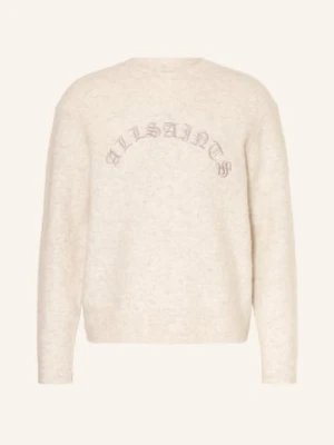 Allsaints Sweter Curv Z Alpaką beige