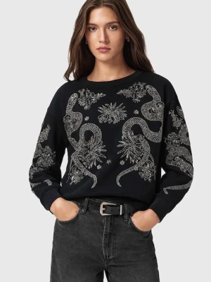 AllSaints sweter damski kolor czarny W146JD