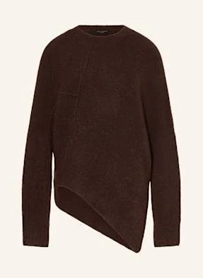 Allsaints Sweter Lock braun
