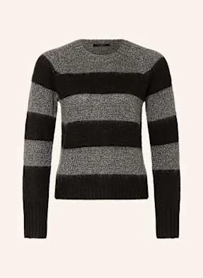 Allsaints Sweter Lou Spa Jumper Z Błyszczącą Przędzą schwarz