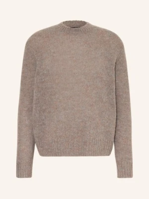 Allsaints Sweter Saku Z Alpaki grau