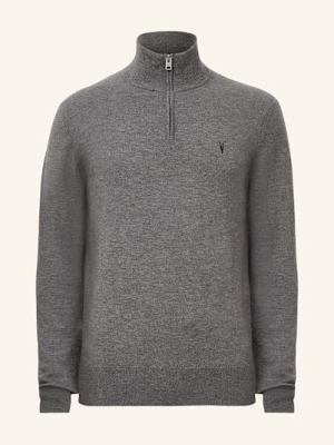 Allsaints Sweter Typu Troyer Kilburn grau