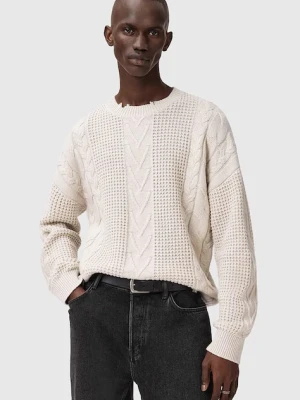 AllSaints sweter z dodatkiem wełny