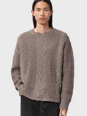 AllSaints sweter z dodatkiem wełny