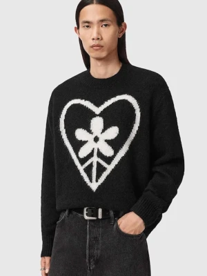 AllSaints sweter z dodatkiem wełny