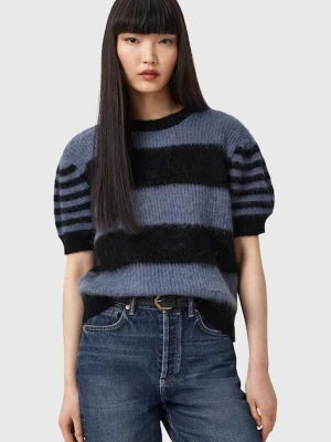 AllSaints sweter z dodatkiem wełny CLEM damski kolor czarny W015KD