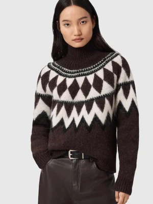 AllSaints sweter z dodatkiem wełny TARA
