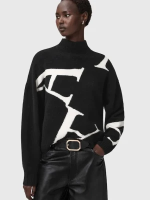 AllSaints sweter z domieszką wełny A STAR