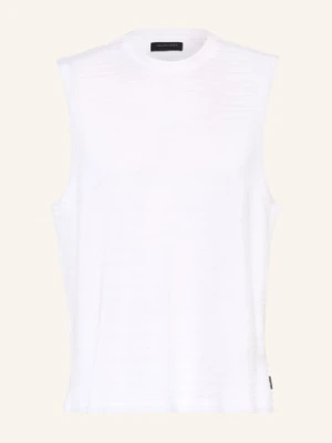 Allsaints Sweter Z Dzianiny Cove weiss