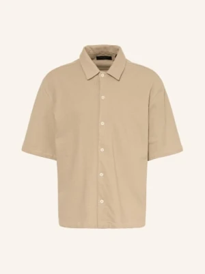 Allsaints Sweter Z Dzianiny Stallone Oversized Fit braun