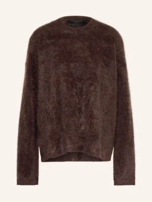 Allsaints Sweter Z Kaszmiru Rebel braun