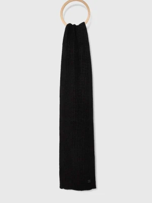 AllSaints szalik z domieszką wełny