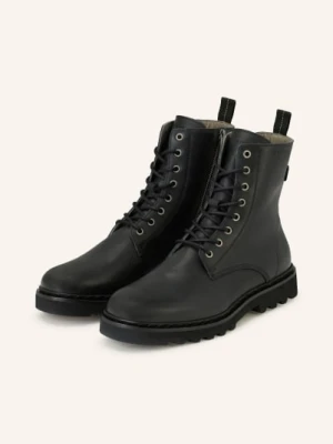 Allsaints Sznurowane Buty Skiff schwarz