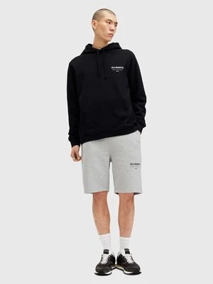 AllSaints szorty bawełniane UNDRGRND SWEATSHORT kolor szary M002TC