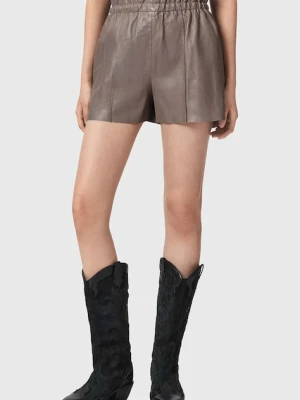 AllSaints szorty damskie skórzane FRAN